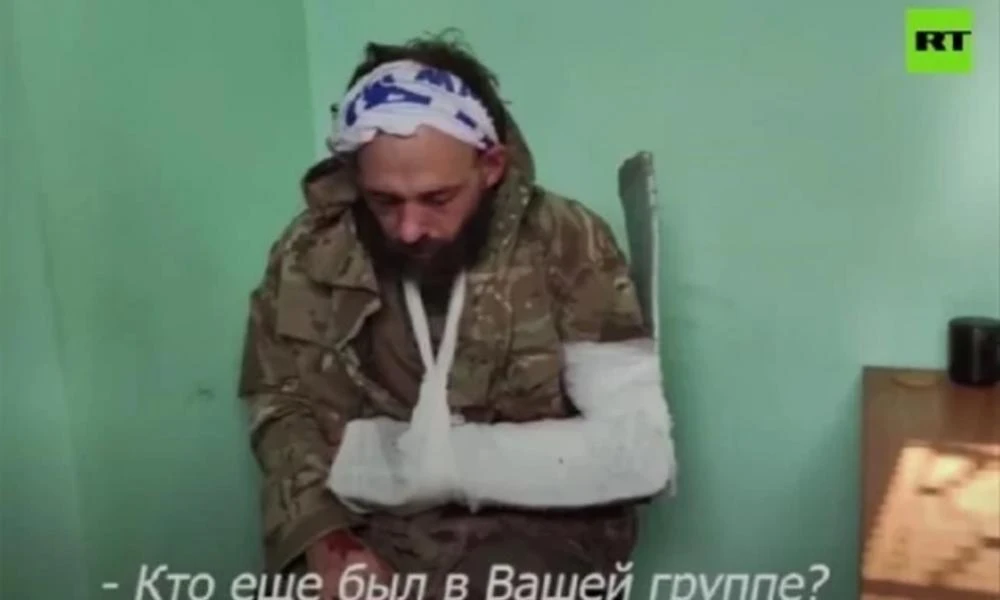 Ρωσία: Στην δημοσιότητα βίντεο με Βρετανό που αιχμαλωτίσθηκε στην Ουκρανία